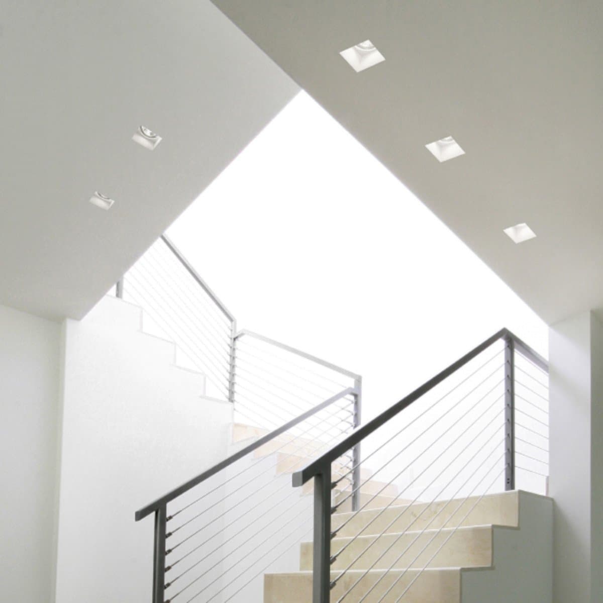 Faretto incasso Sforzin Illuminazione SIRIS T165 GU10 LED gesso - 4