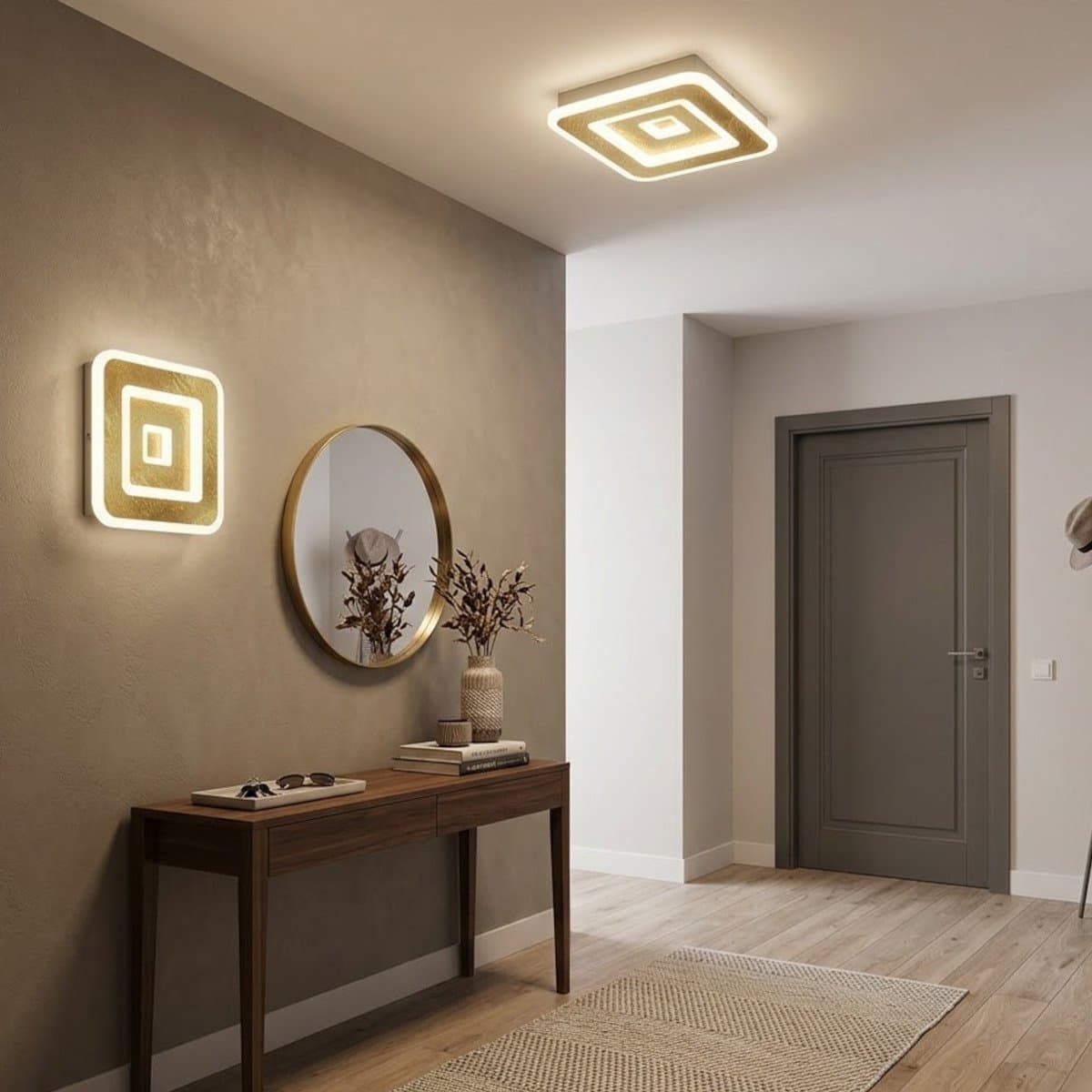 Plafoniera moderna Promoingross HALO Q20 FULL LED CCT 20X20 metallo metacrilato - 2