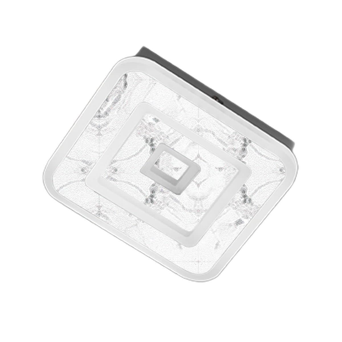 Plafoniera moderna Promoingross HALO Q20 FULL LED CCT 20X20 marmo metallo metacrilato - 10