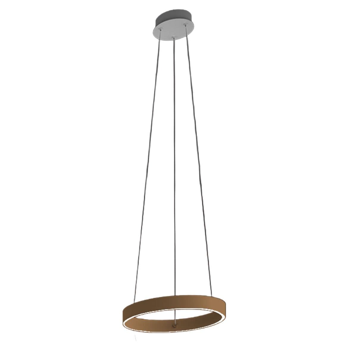 Lampadario moderno Promoingross GAME S40 LED CCT biemissione metallo silicone - 31