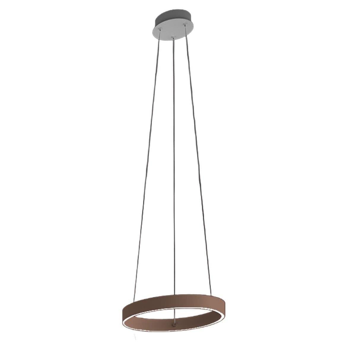 Lampadario moderno Promoingross GAME S40 LED CCT biemissione metallo silicone - 10