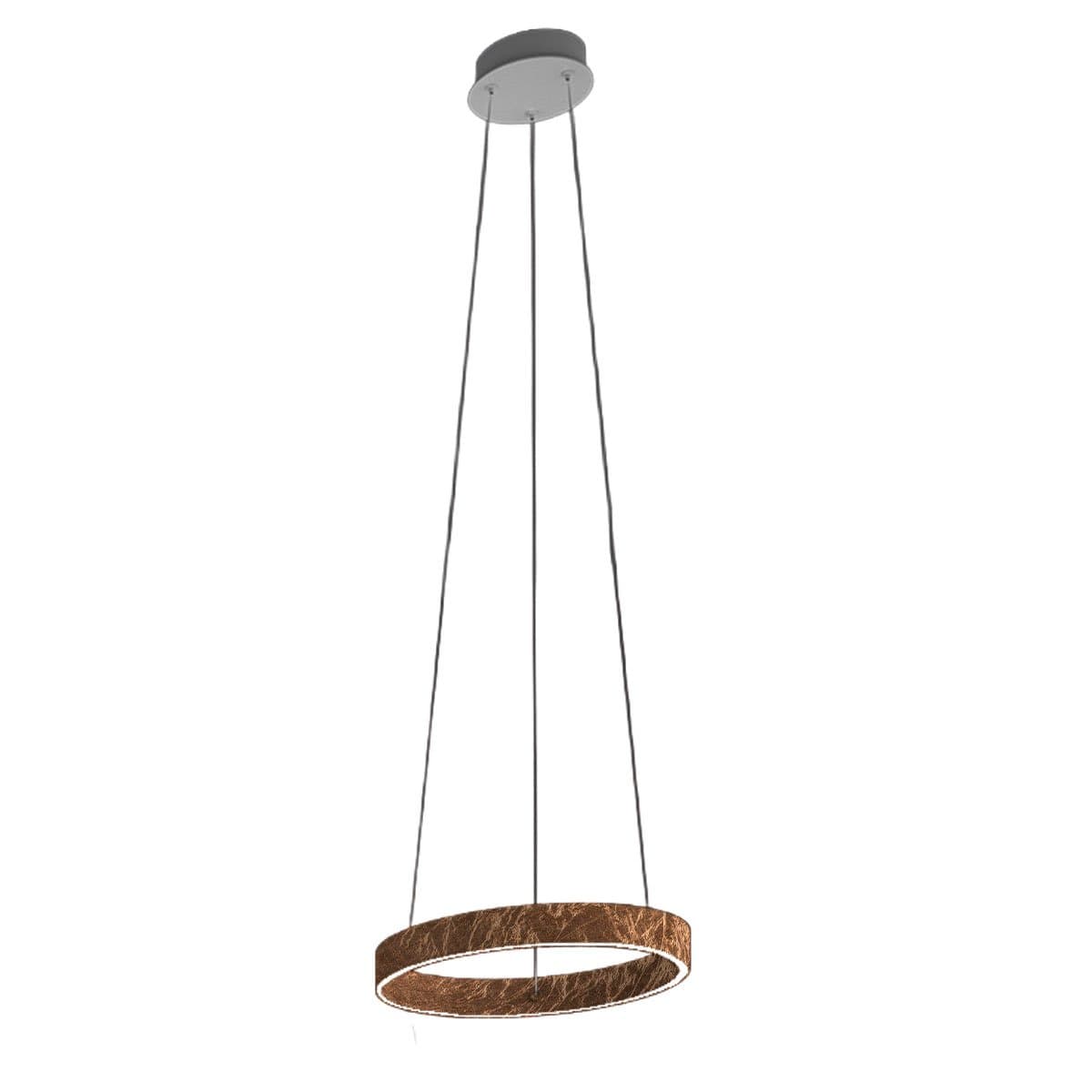 Lampadario moderno Promoingross GAME S40 LED CCT biemissione metallo silicone - 13