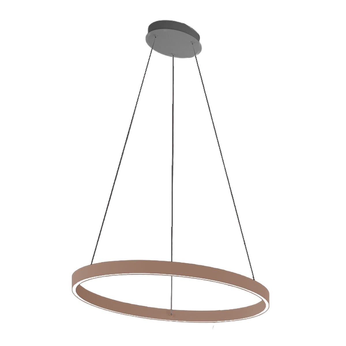 Lampadario moderno Promoingross GAME S80 LED CCT biemissione metallo silicone - 33