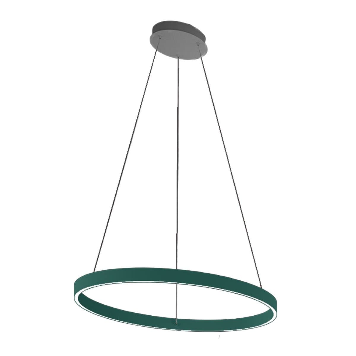 Lampadario moderno Promoingross GAME S80 LED CCT biemissione metallo silicone - 35