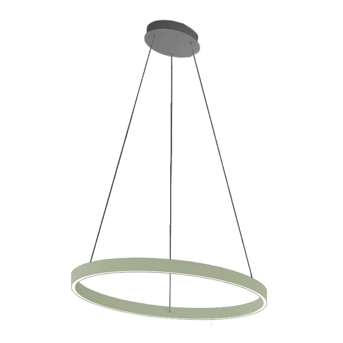 Lampadario moderno Promoingross GAME S80 LED CCT biemissione metallo silicone - 36