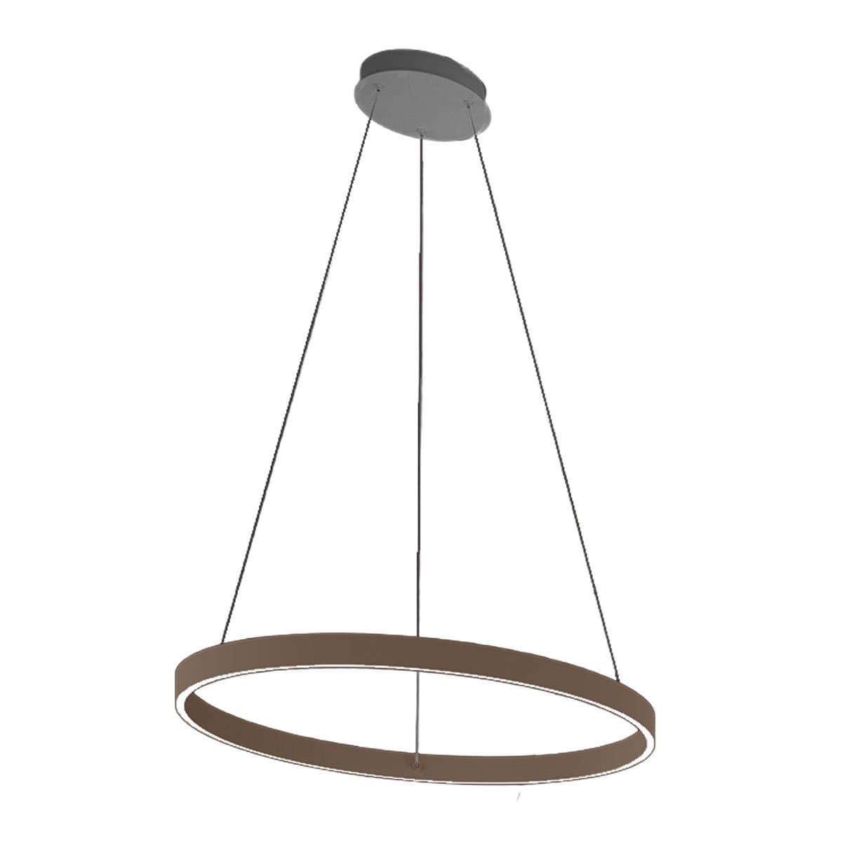 Lampadario moderno Promoingross GAME S80 LED CCT biemissione metallo silicone - 29