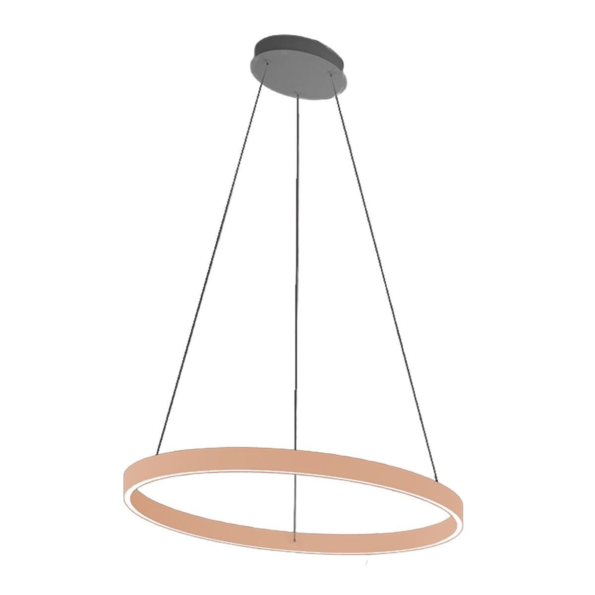 Lampadario moderno Promoingross GAME S80 LED CCT biemissione metallo silicone - 24