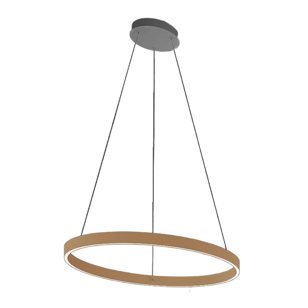 Lampadario moderno Promoingross GAME S80 LED CCT biemissione metallo silicone - 11