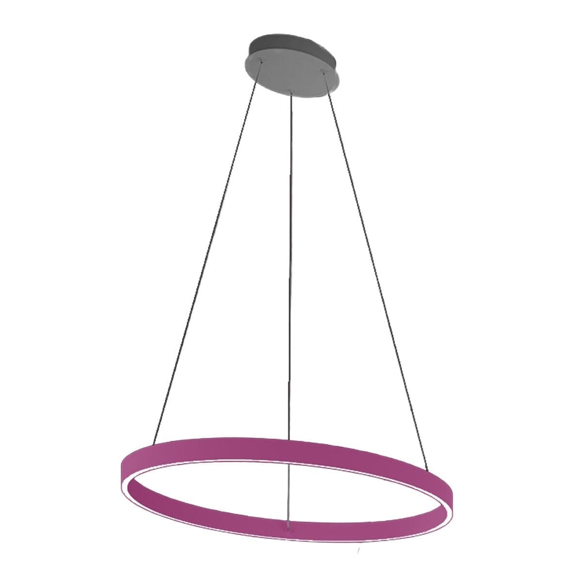 Lampadario moderno Promoingross GAME S80 LED CCT biemissione metallo silicone - 13