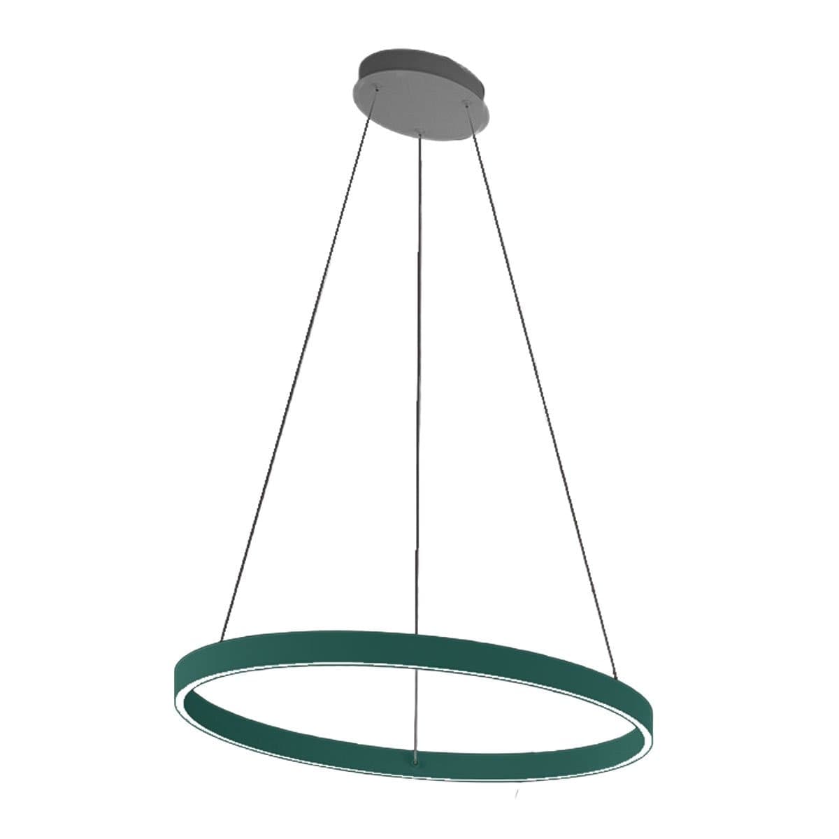 Lampadario moderno Promoingross GAME S80 LED CCT biemissione metallo silicone - 14