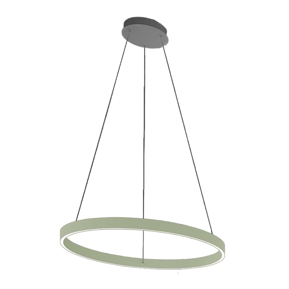 Lampadario moderno Promoingross GAME S80 LED CCT biemissione metallo silicone - 15