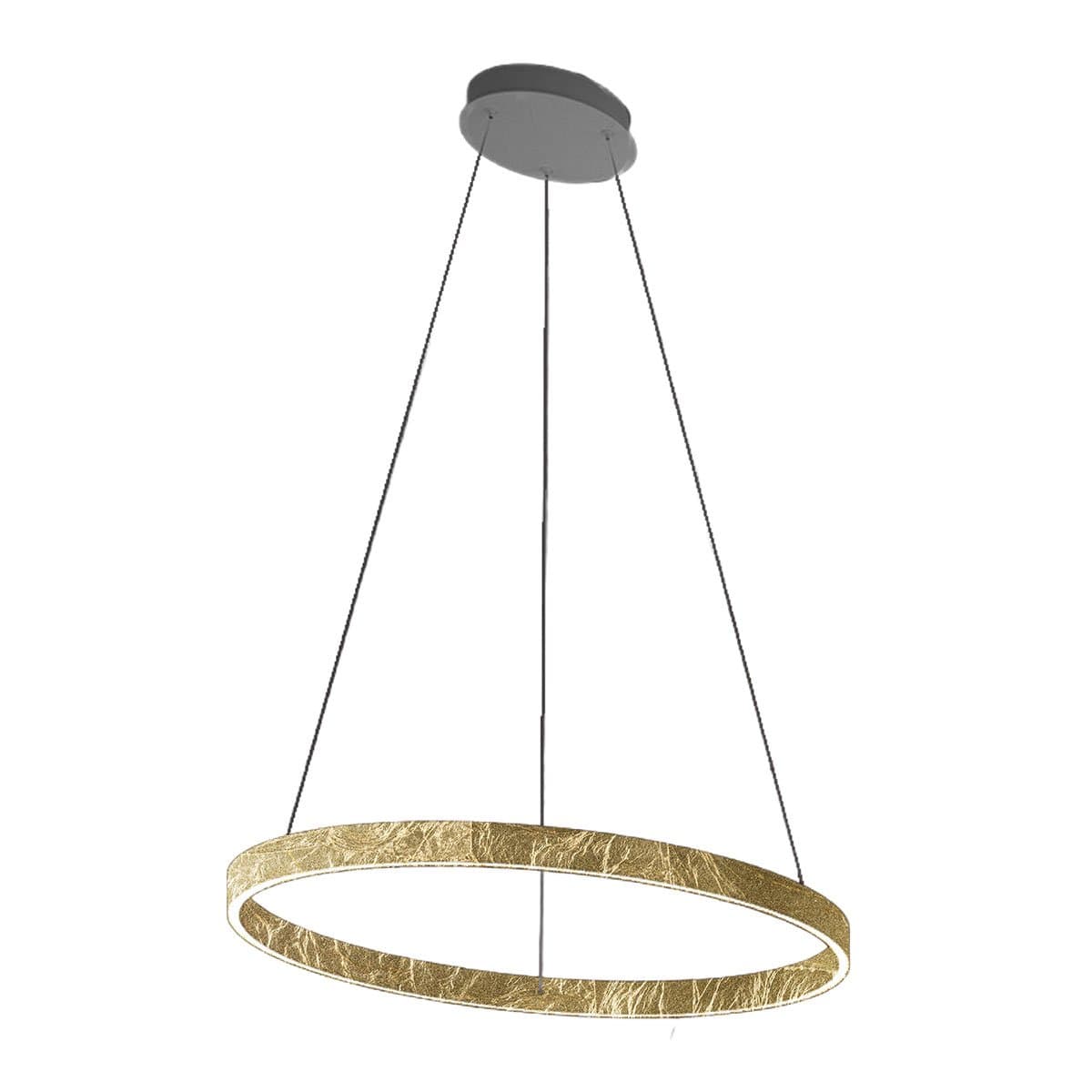Lampadario moderno Promoingross GAME S80 LED CCT biemissione metallo silicone - 13