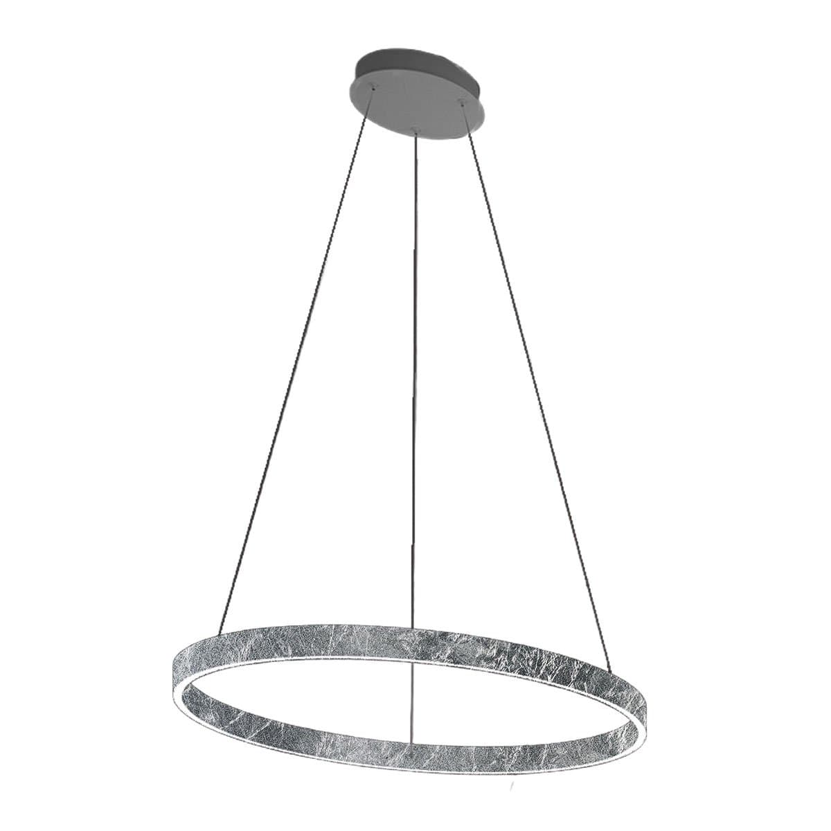 Lampadario moderno Promoingross GAME S80 LED CCT biemissione metallo silicone - 5