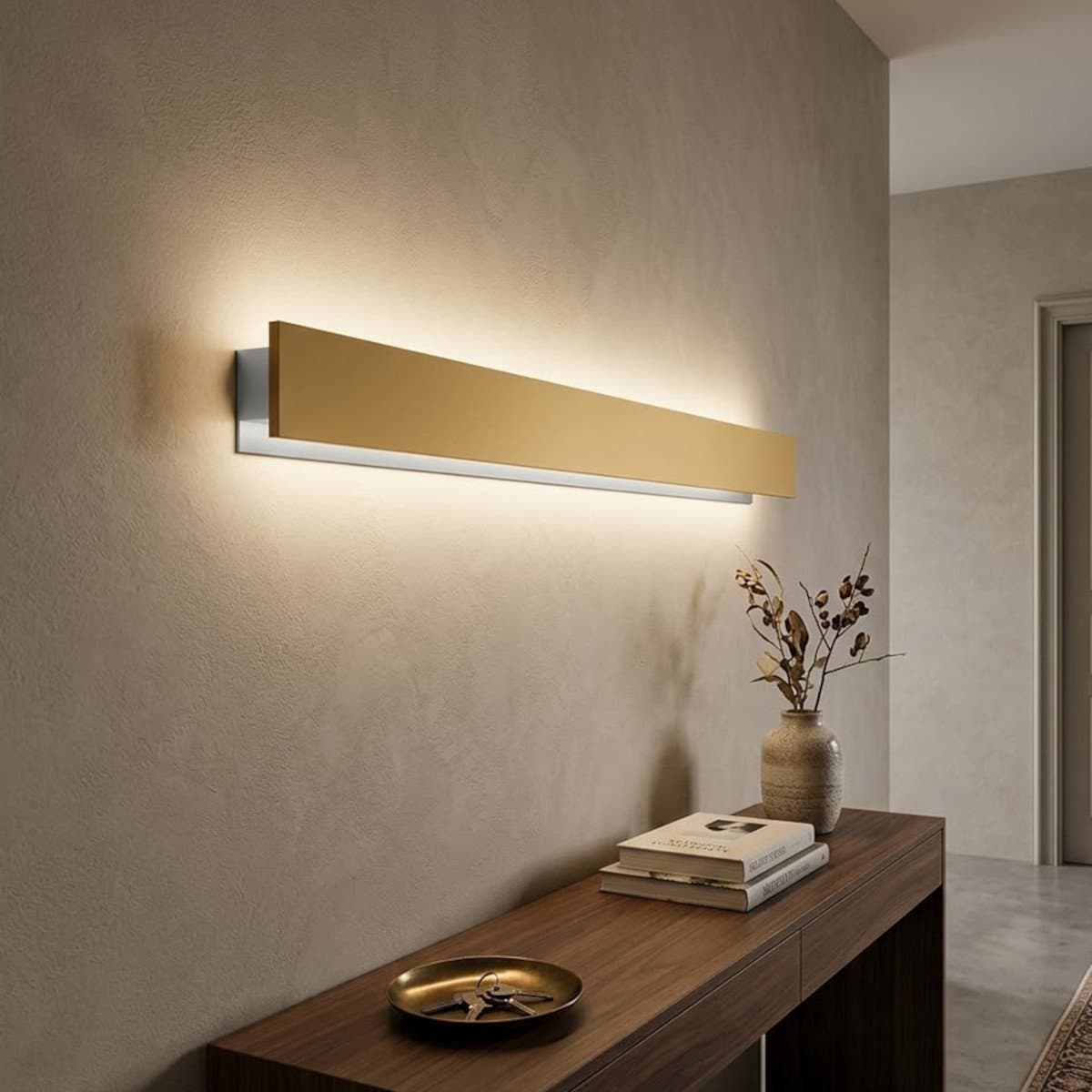 Applique moderno Promoingross DISPLAY A85 LED CCT metallo - 2