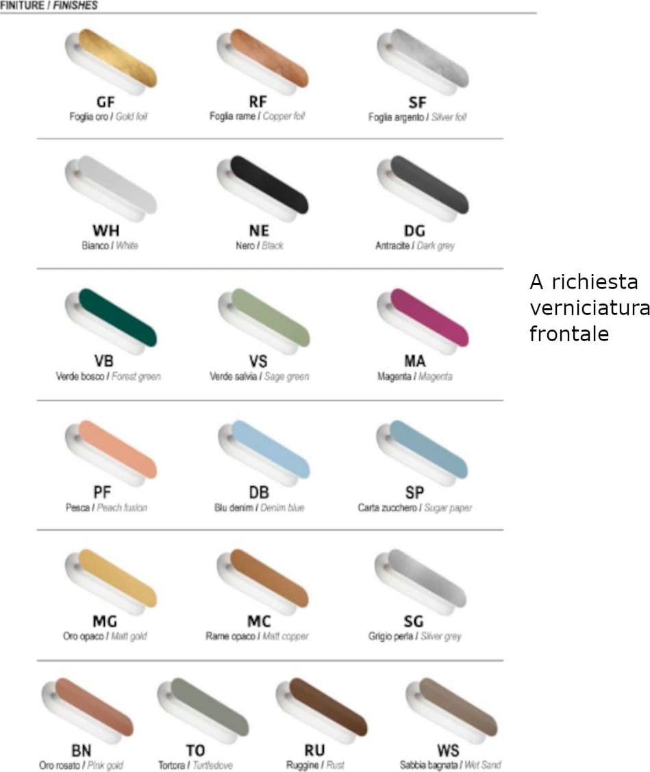 Applique led Promoingross CIRCUIT A22 CCT metallo metacrilato - 22