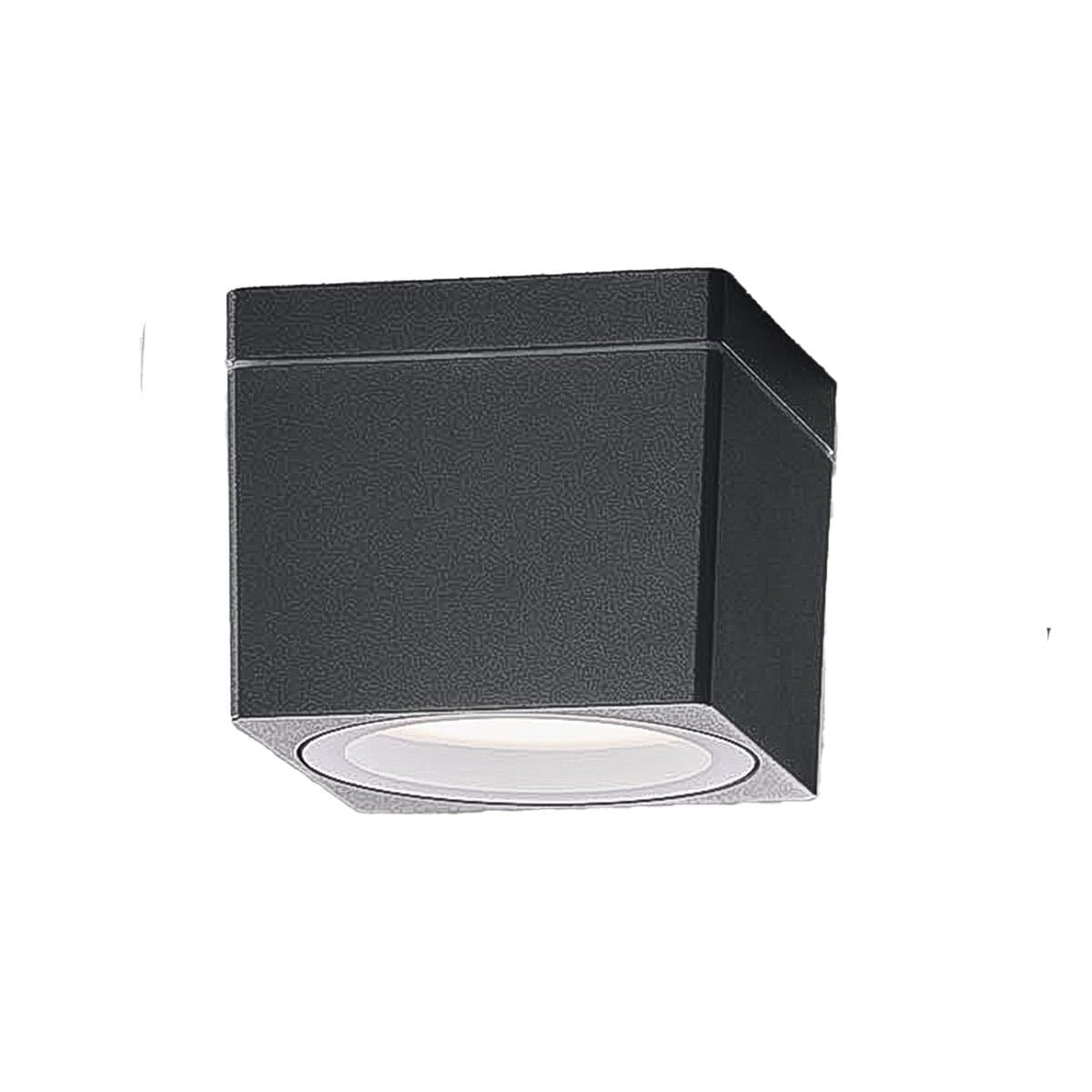 Plafoniera ESTERNO Promoingross GIX Q9 GX53 LED IP65 alluminio vetro - 18