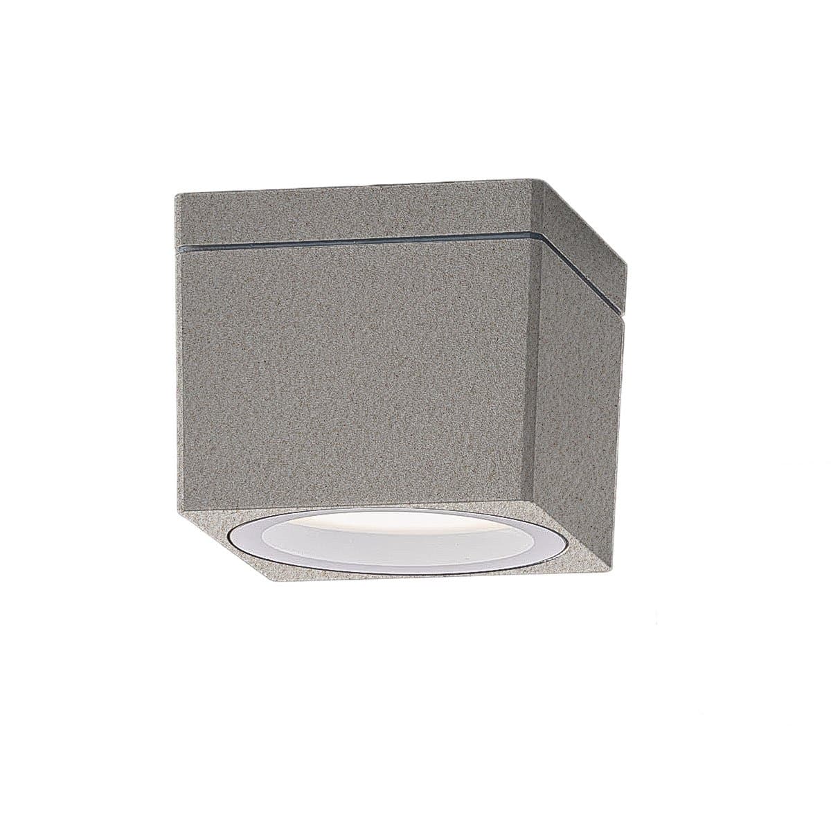 Plafoniera ESTERNO Promoingross GIX Q9 GX53 LED IP65 alluminio vetro - 22