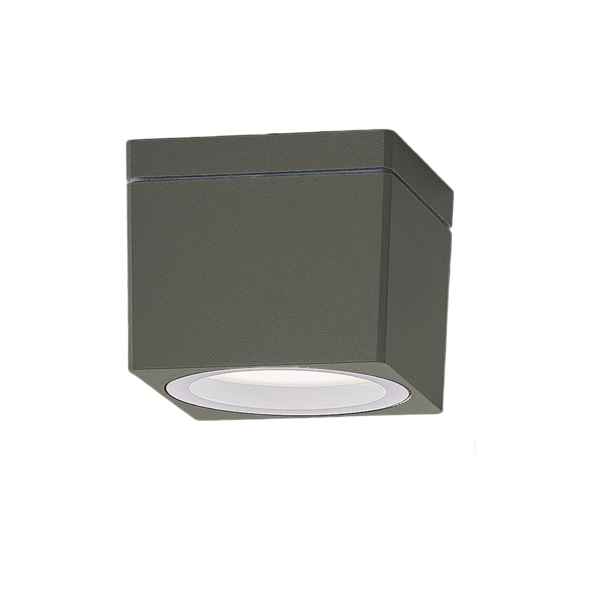 Plafoniera INTERNO Promoingross GIX Q9 GX53 LED IP65 alluminio vetro - 6