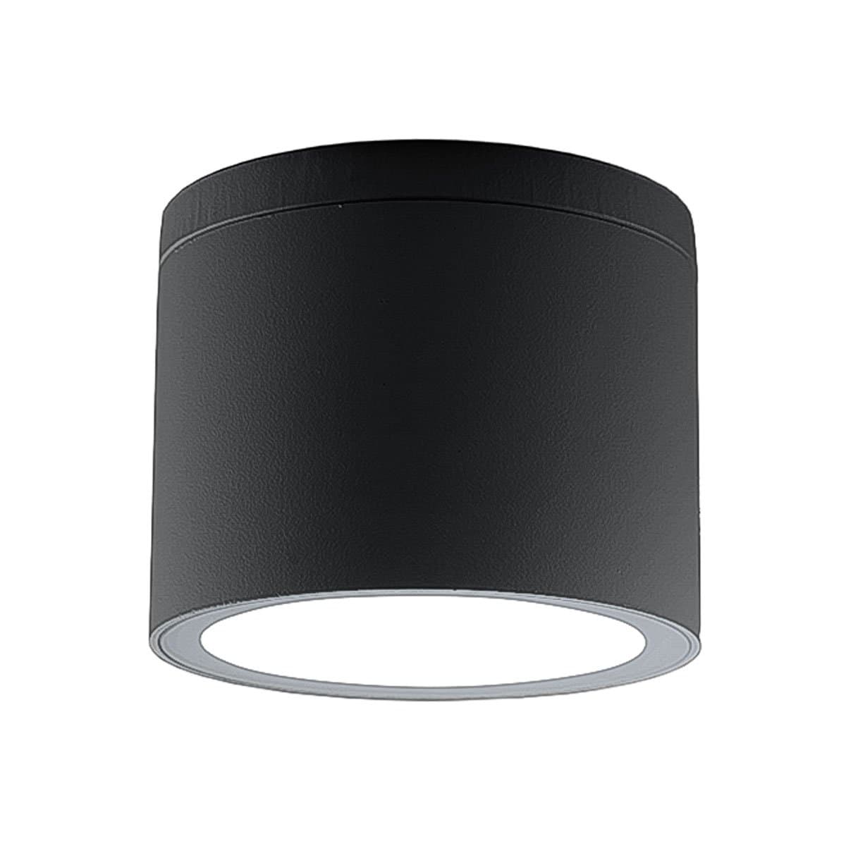 Plafoniera ESTERNO Promoingross GIX T9 GX53 LED IP65 alluminio vetro - 5