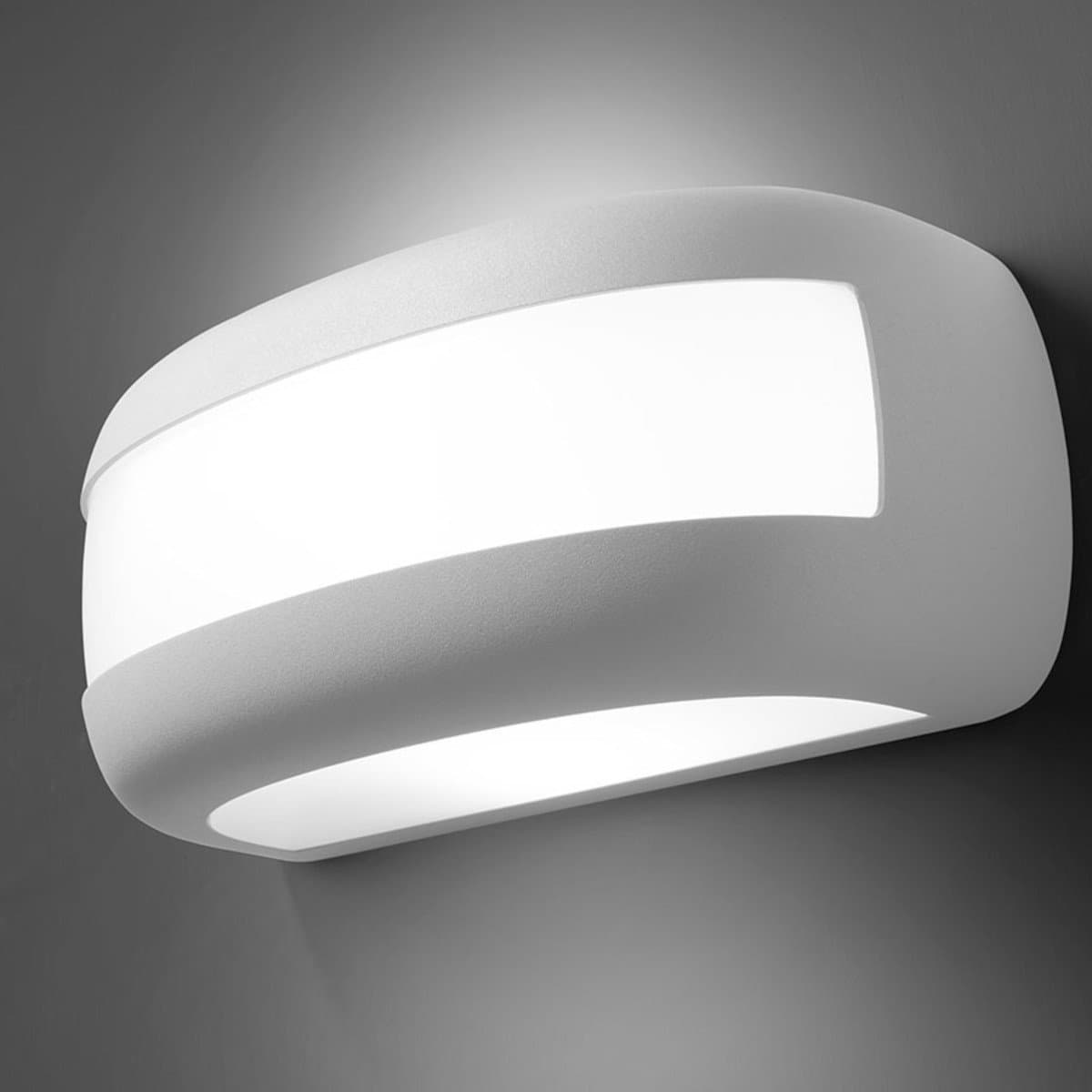Applique Promoingross NAIL A28 B E14 LED IP54 alluminio metacrilato classico moderno - 2