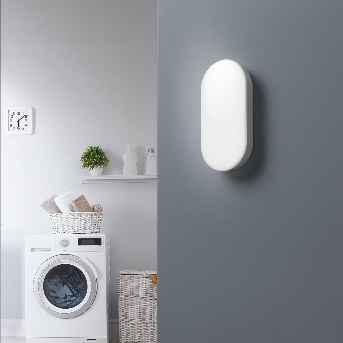Applique moderno Promoingross ZERO PL12 PL20 LED IP65 PVC metacrilato - 3