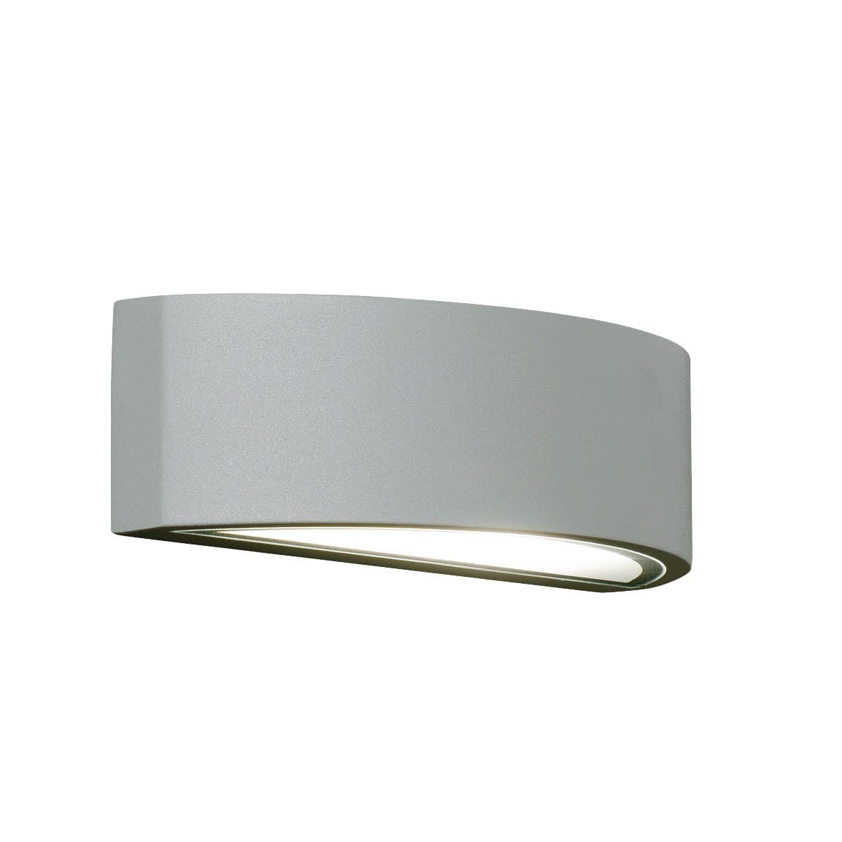 Applique moderno Promoingross LENTE 5581 E27 LED IP54 alluminio vetro biemissione monoemissione - 17