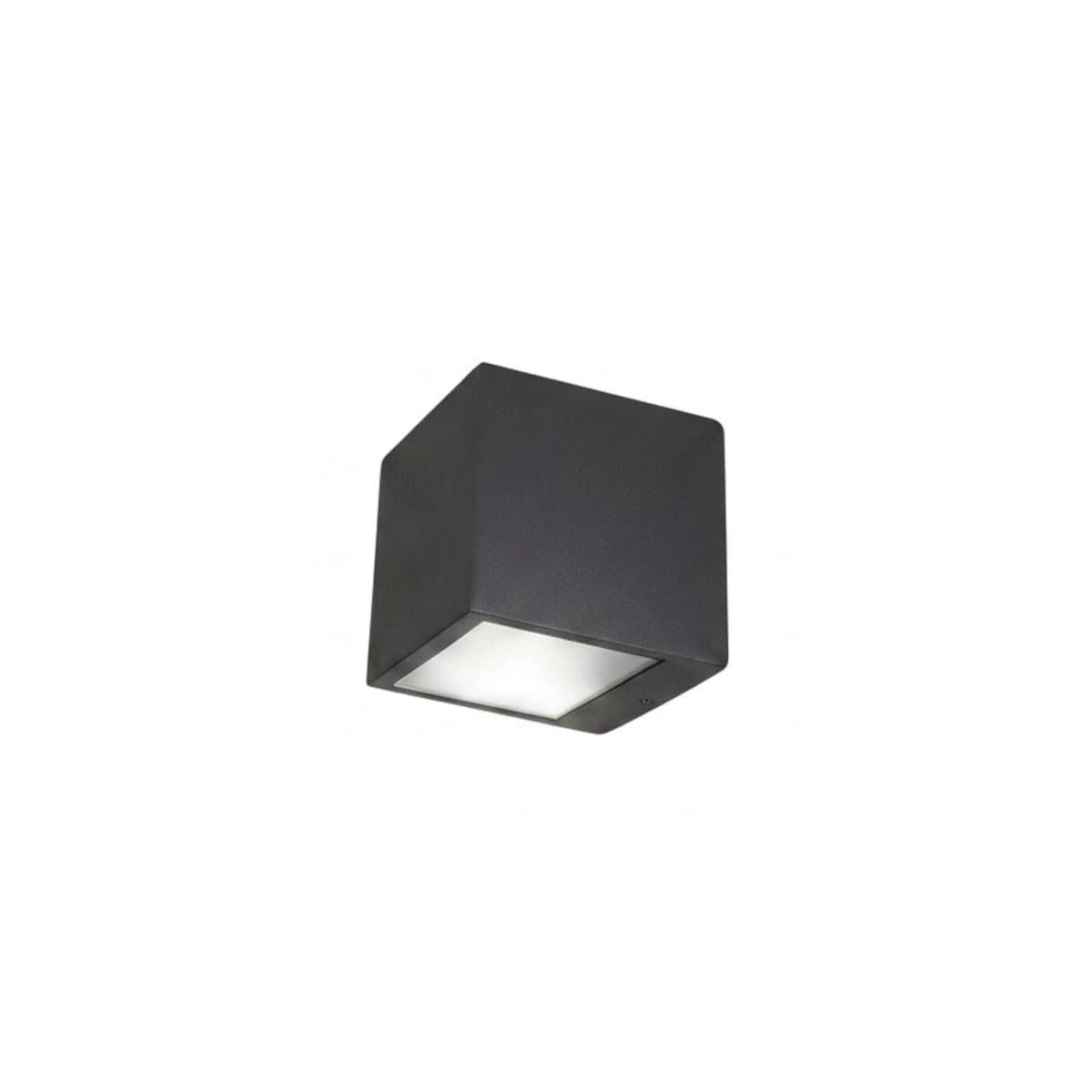 Applique moderno Top Light SPA AP GX53 LED IP54 alluminio vetro biemissione - 4