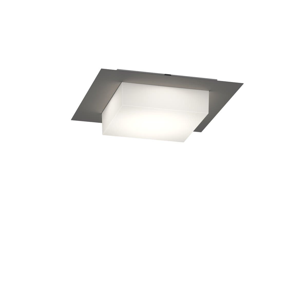 Plafoniera moderno Top Light MIAMI PLUS Q GX53 LED IP54 alluminio policarbonato - 6