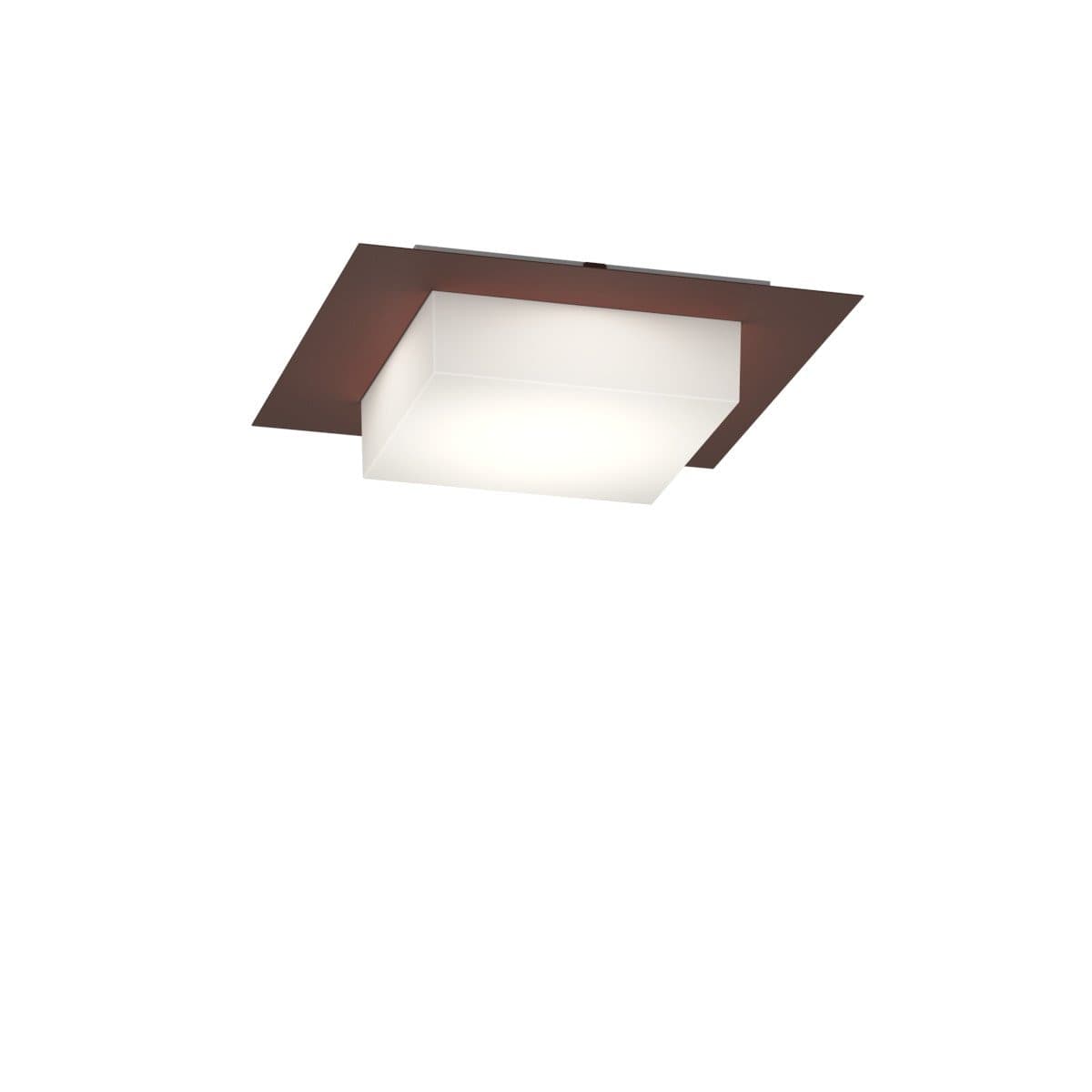 Plafoniera moderno Top Light MIAMI PLUS Q GX53 LED IP54 alluminio policarbonato - 10