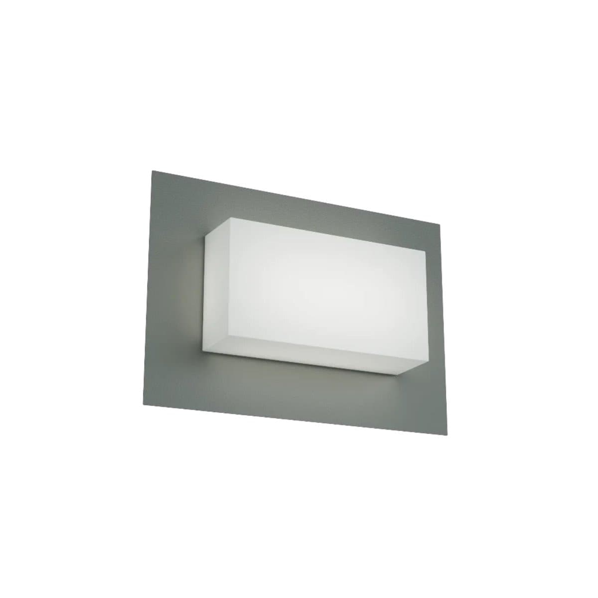 Plafoniera moderno Top Light MIAMI PLUS R GX53 LED IP54 alluminio policarbonato - 6