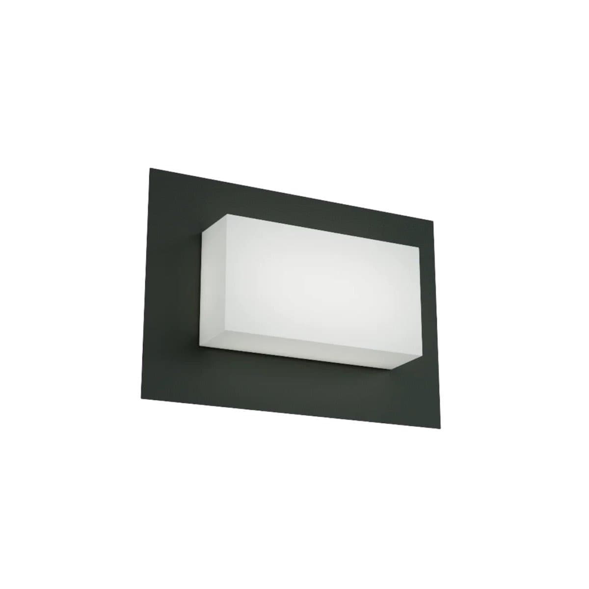 Plafoniera moderno Top Light MIAMI PLUS R GX53 LED IP54 alluminio policarbonato - 8