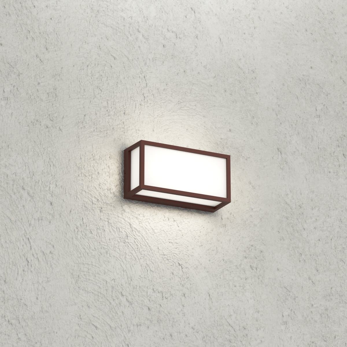 Applique moderno Top Light OSAKA RP GX53 LED IP54 alluminio policarbonato - 7
