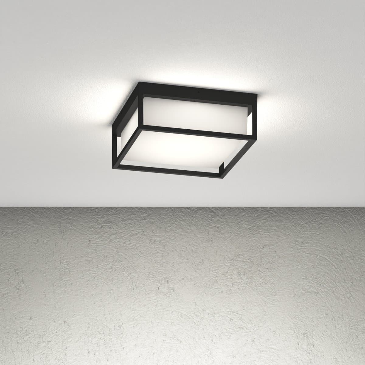 Plafoniera moderna Top Light OSAKA Q GX53 LED IP54 alluminio policarbonato - 8