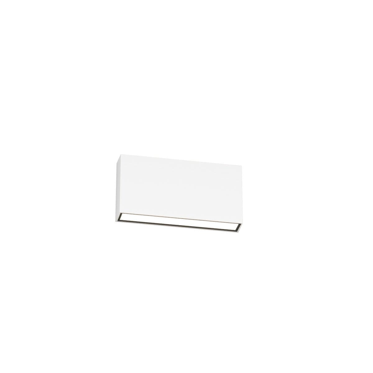 Applique LED Top Light MADRID 18 IP65 CCT biemissione alluminio vetro - 13