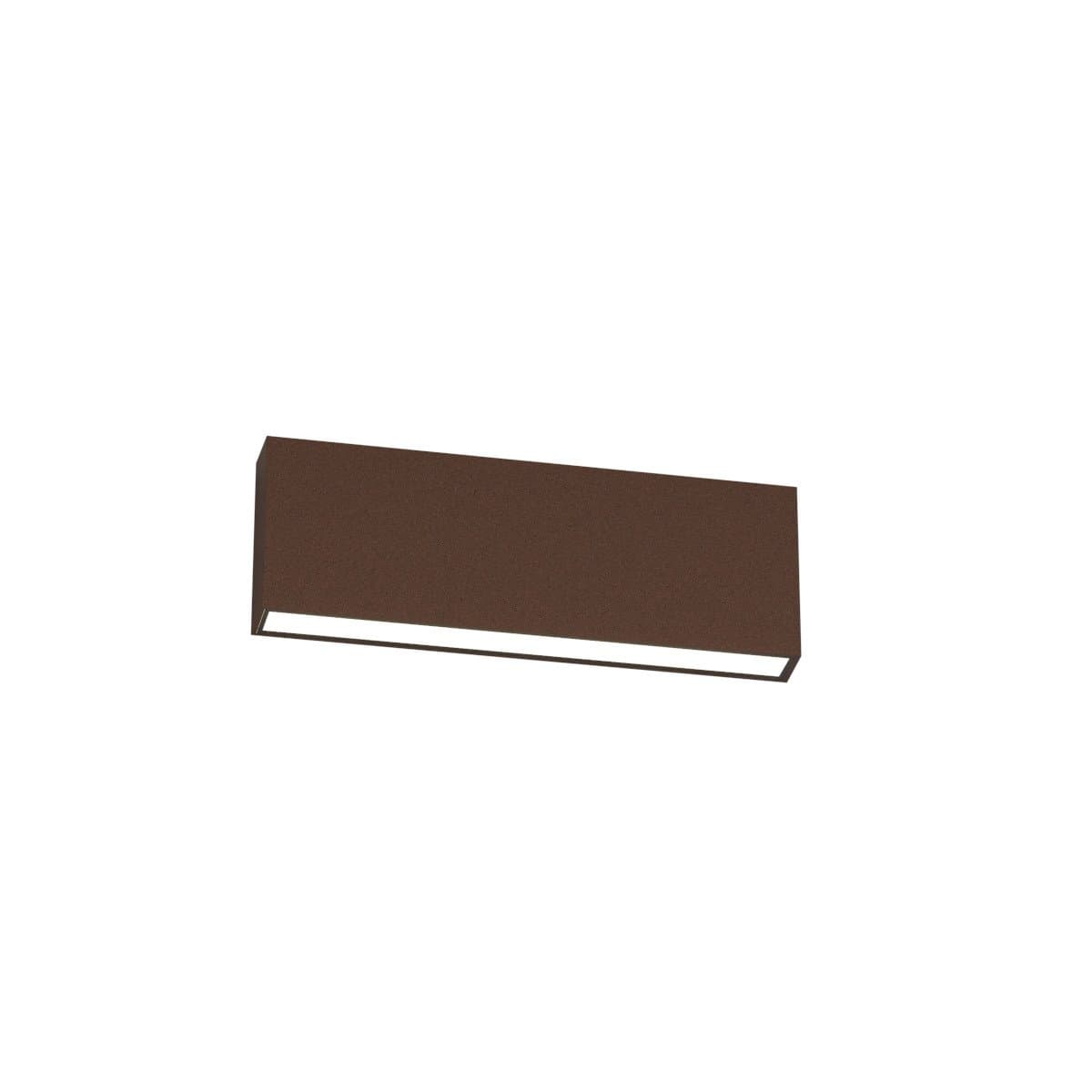 Applique LED Top Light MADRID 26 IP65 CCT biemissione alluminio vetro - 14