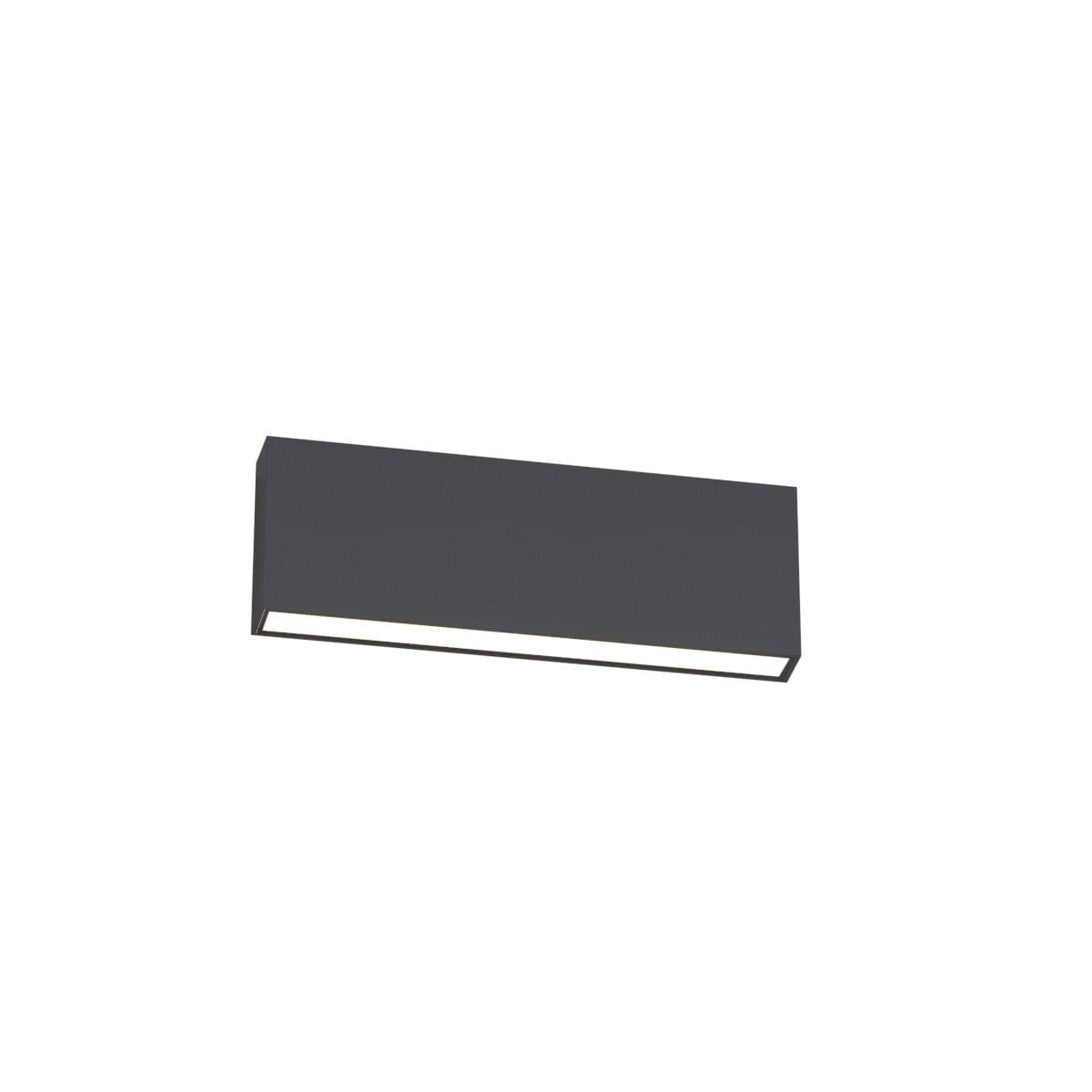 Applique LED Top Light MADRID 26 IP65 CCT biemissione alluminio vetro - 6