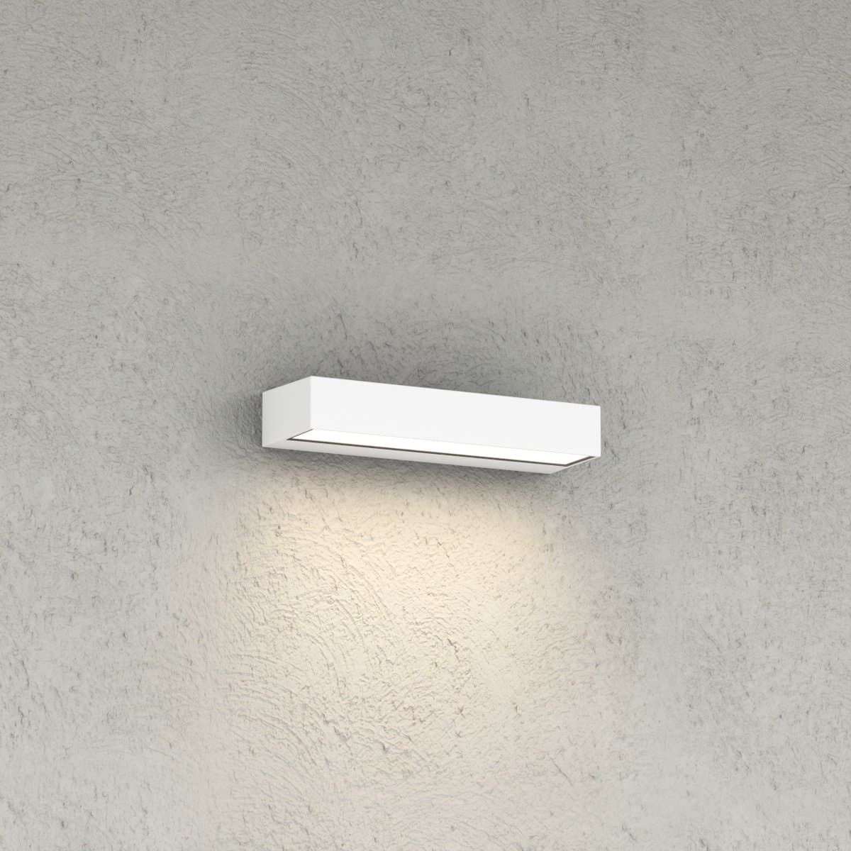 Applique LED Top Light PORTO 22M IP65 CCT monoemissione alluminio vetro - 2