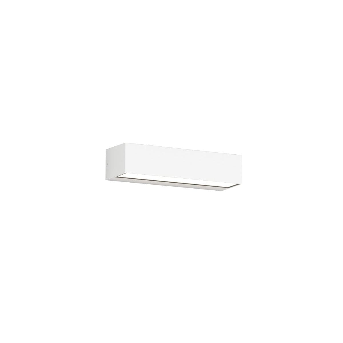 Applique LED Top Light PORTO 22B IP65 CCT biemissione alluminio vetro - 5
