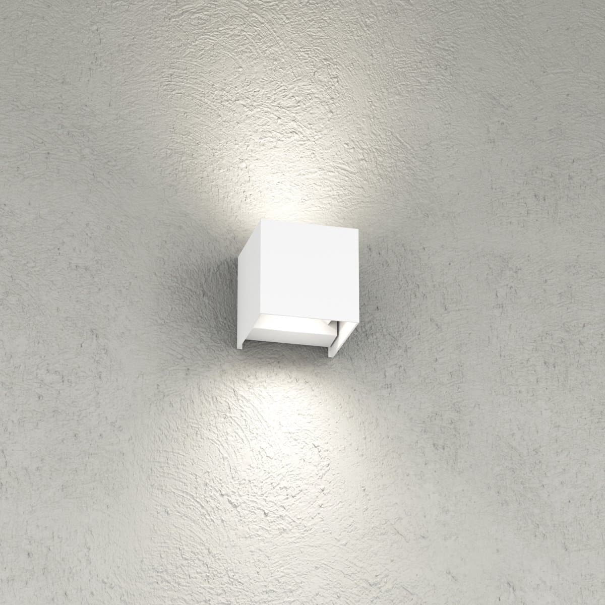 Applique LED Top Light PERTH AP IP65 CCT biemissione alluminio - 6