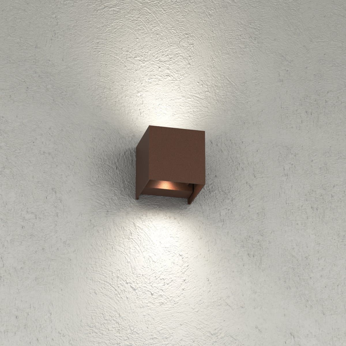 Applique LED Top Light PERTH AP IP65 CCT biemissione alluminio - 10