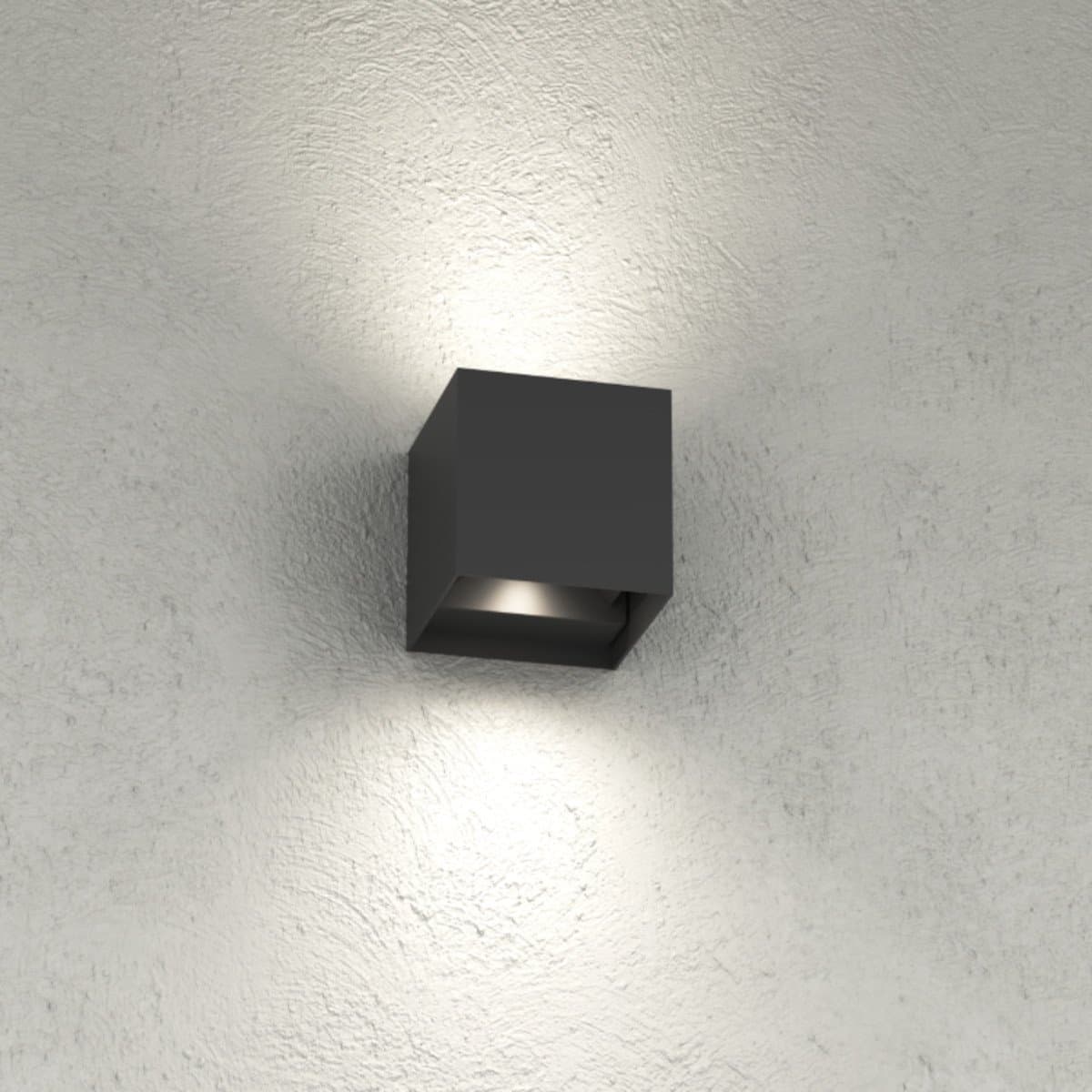 Applique LED Top Light PERTH AG IP65 CCT biemissione alluminio - 8