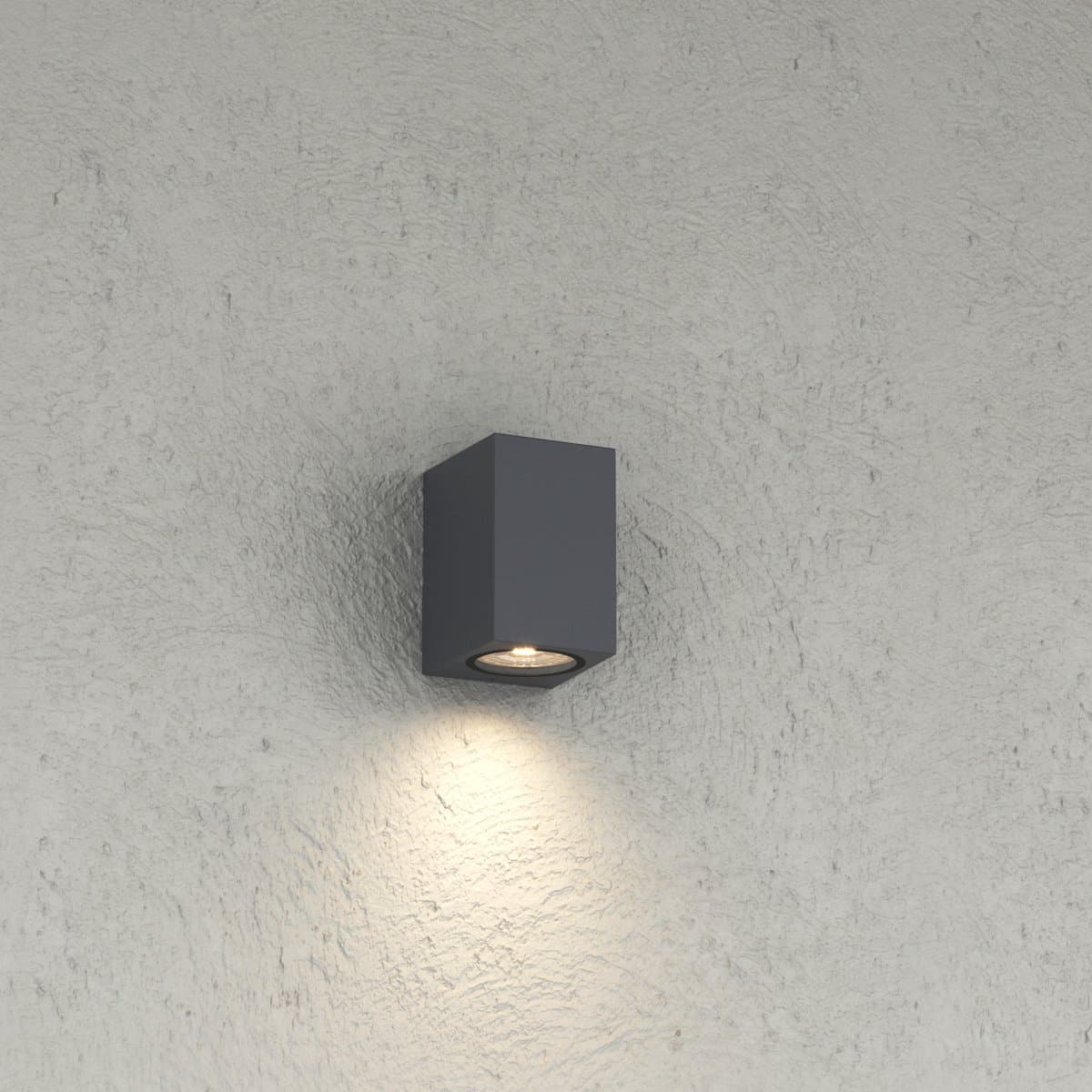 Applique moderno Top Light ATENE AP GU10 LED IP65 monoemissione alluminio - 8