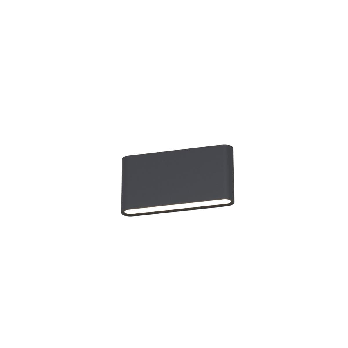 Applique LED Top Light LIMA 18 IP54 CCT biemissione alluminio vetro - 14