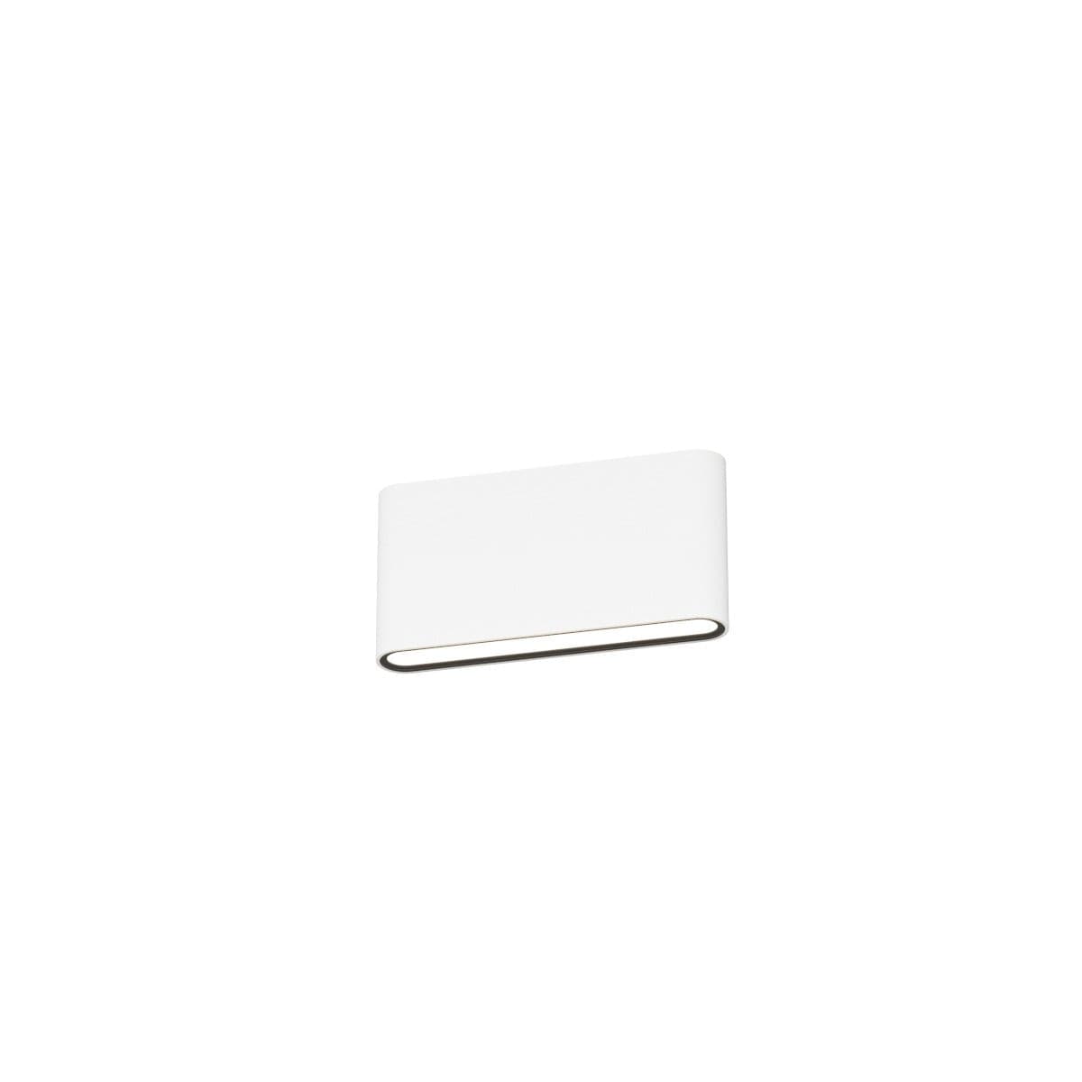 Applique LED Top Light LIMA 18 IP54 CCT biemissione alluminio vetro - 7