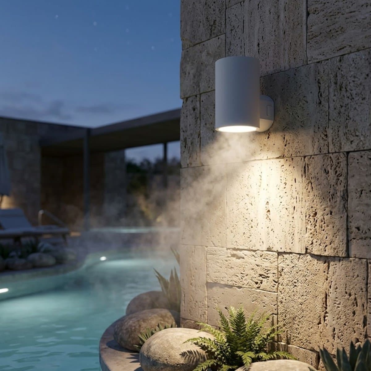 Applique moderno Lampadari Bartalini IDOR R1 LED IP65 termoplastico monoemissione - 6