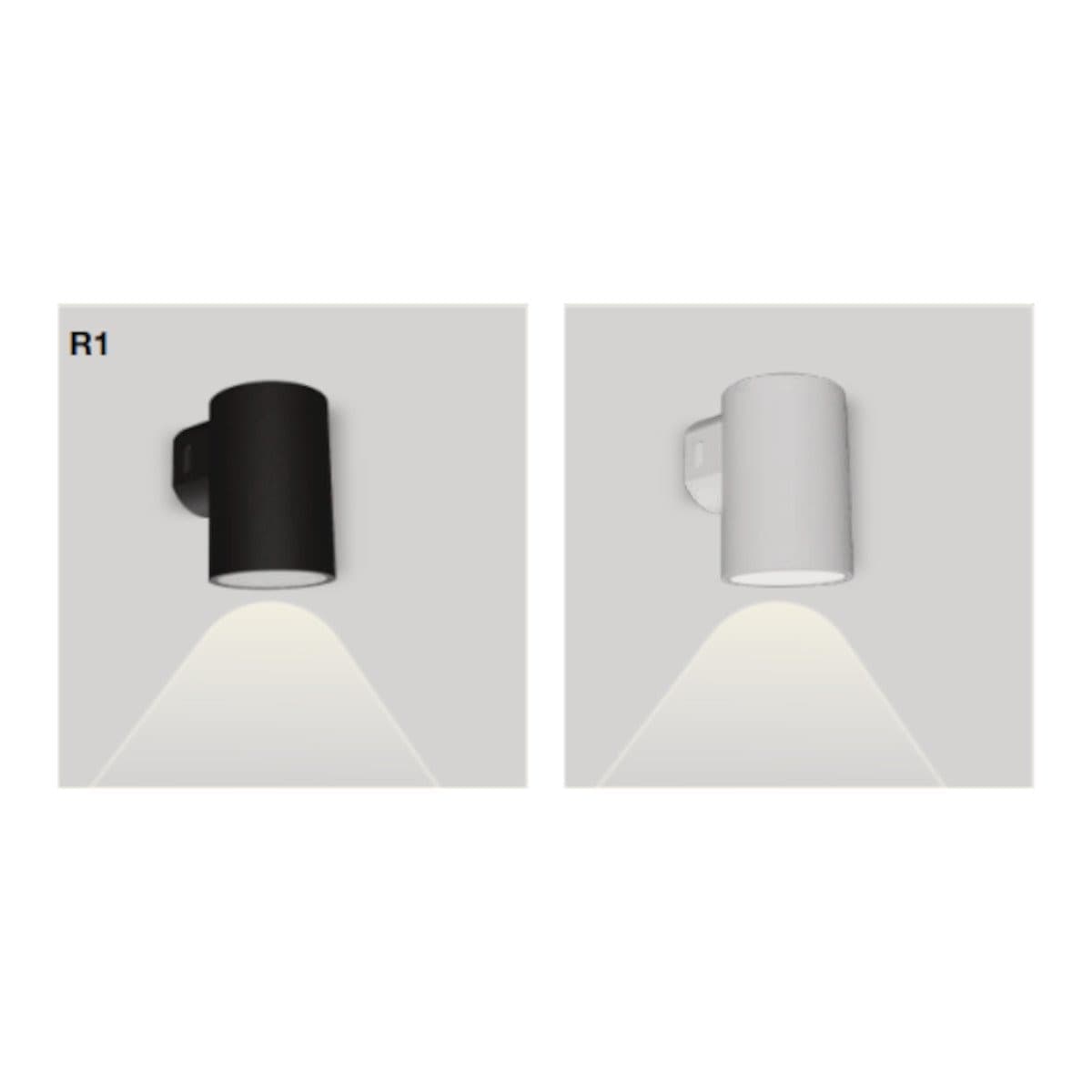 Applique moderno Lampadari Bartalini IDOR R1 LED IP65 termoplastico monoemissione - 7