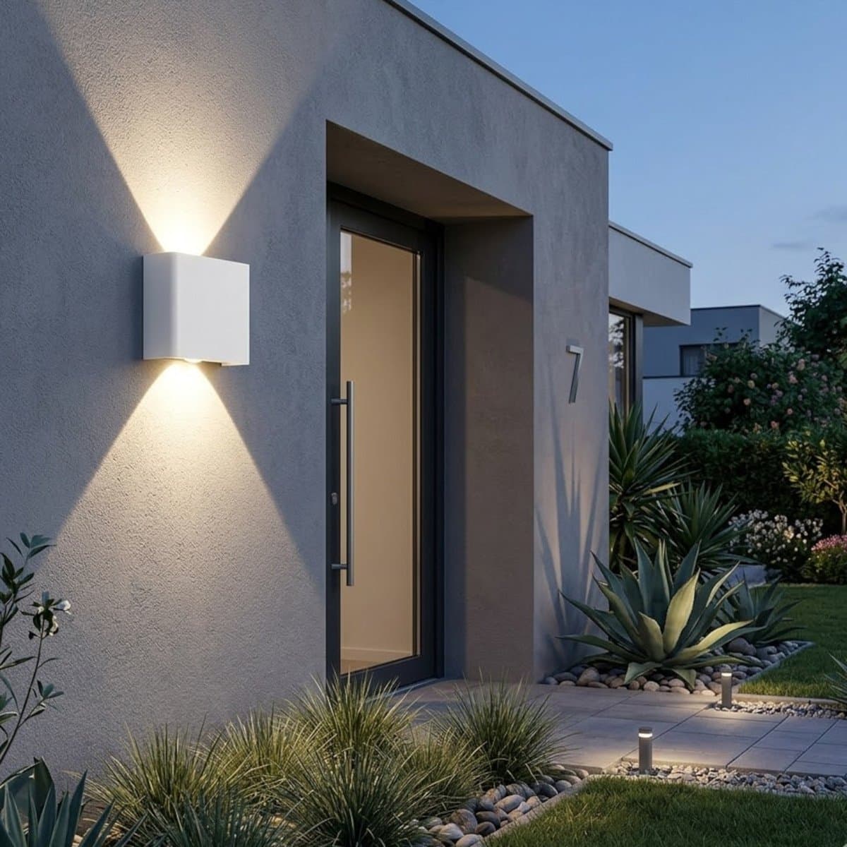 Applique led Lampadari Bartalini ATRAPS CCT IP65 termoplastica - 3