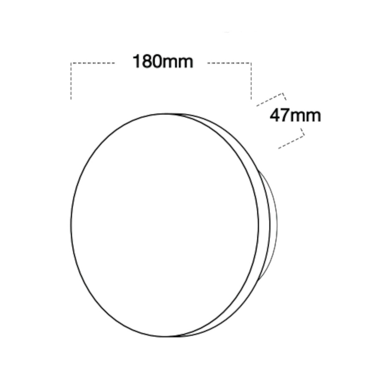 Applique led Lampadari Bartalini SOILE M CCT IP65 policarbonato - 5