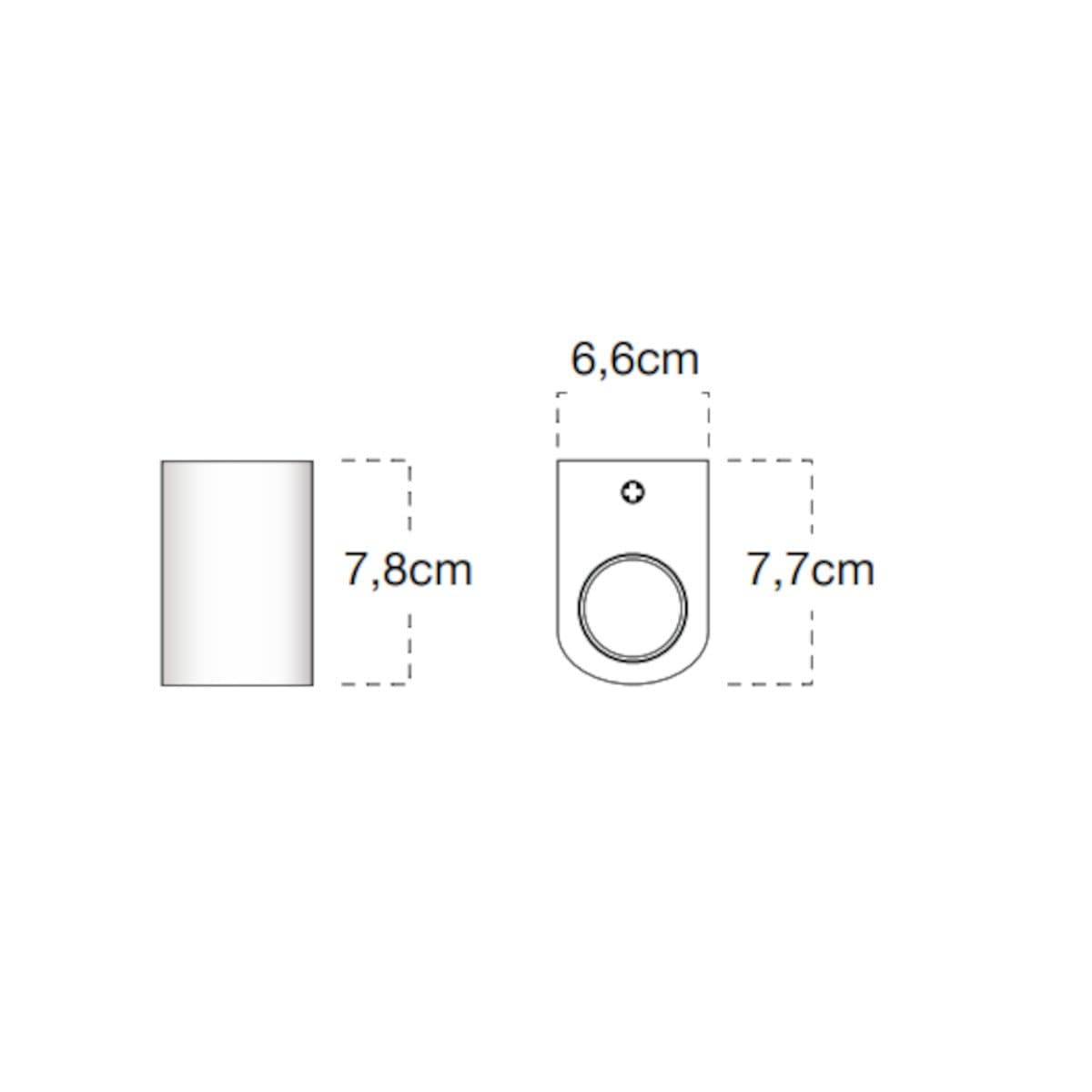 Applique moderno Lampadari Bartalini PORD ONE GU10 LED IP54 alluminio monoemissione - 11