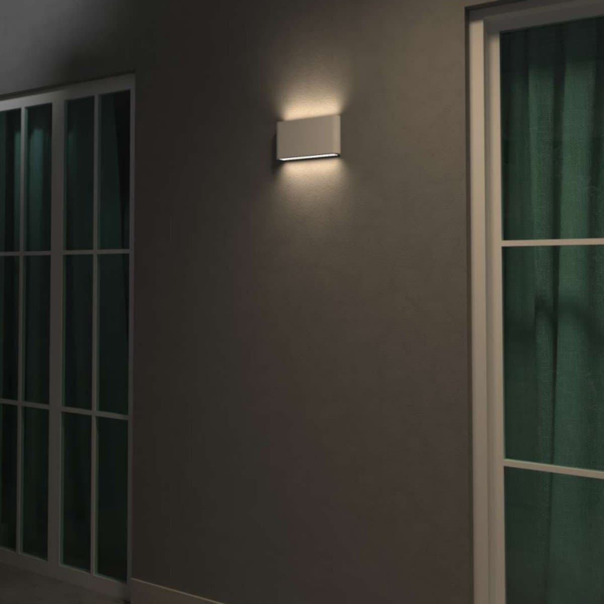 Applique led Lampadari Bartalini IFLAMA CCT IP65 alluminio biemissione - 3